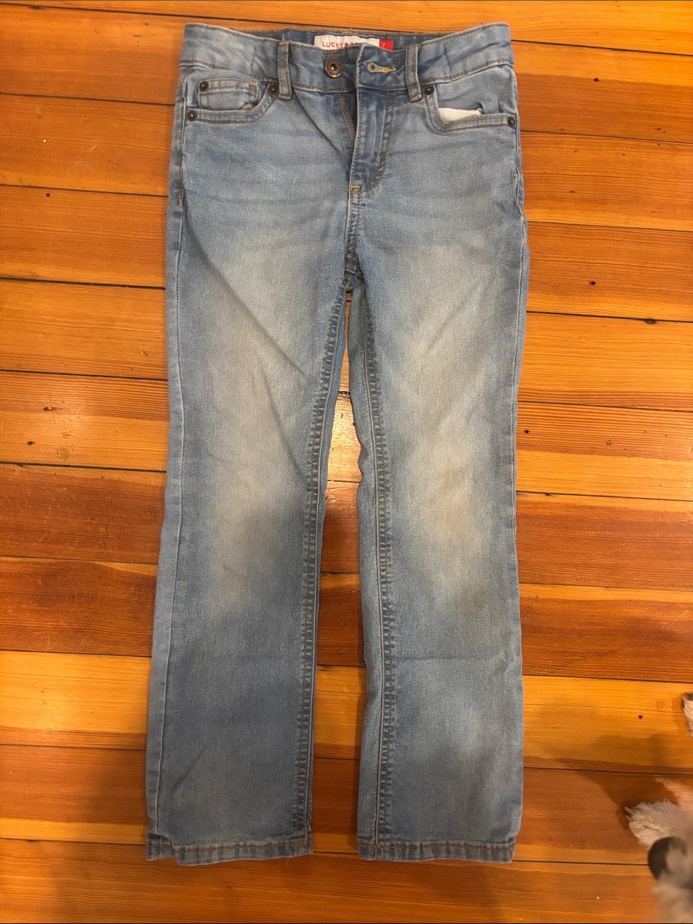Lucky Brand Girls Bootcut Jeans - size 7